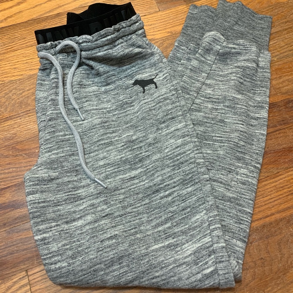 PINK VS high waisted jogger sweatpants
